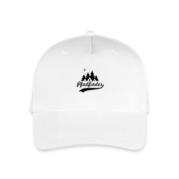 Pfadfinder T-Shirt - Kinder Bio Basecap - Weiß - Vorne