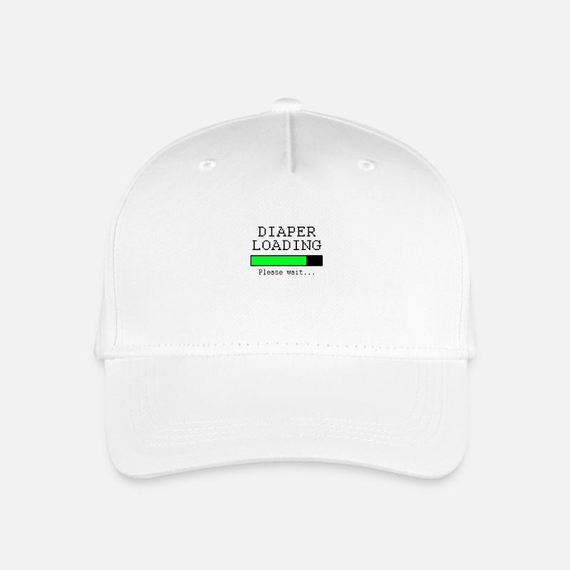 diaper loading! please wait... - Kinder Bio Basecap - Weiß
