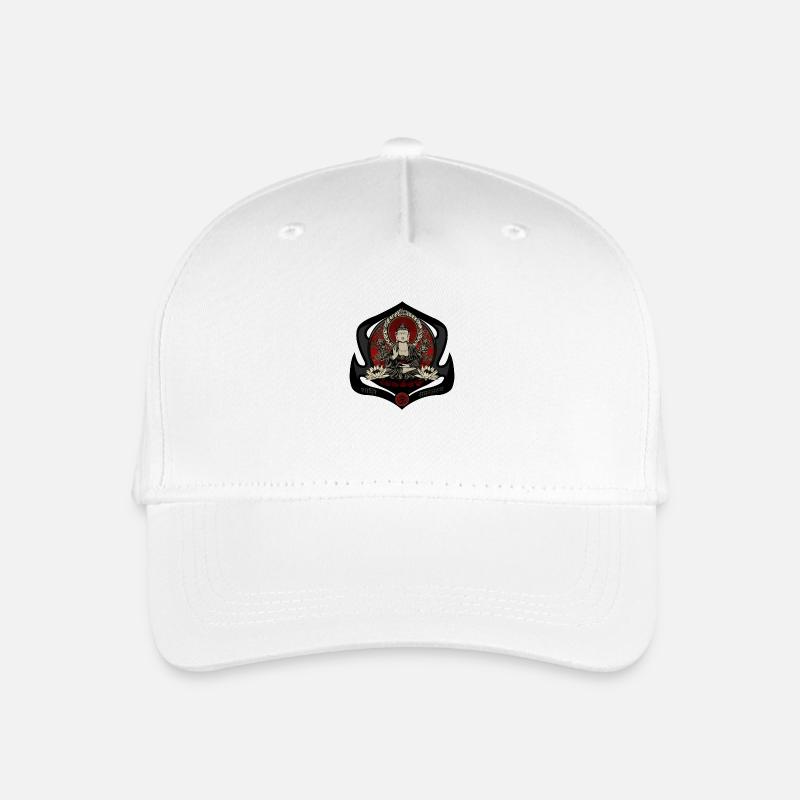 Siddharta Gautama Buddha - Kinder Bio Basecap - Weiß