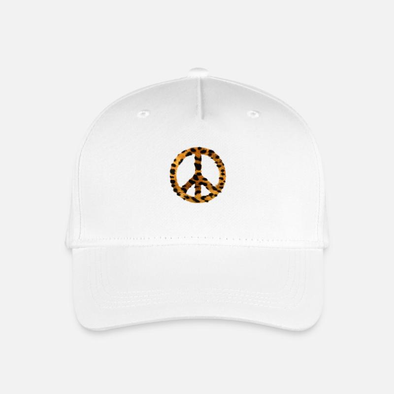 Peace my love - Kinder Bio Basecap - Weiß