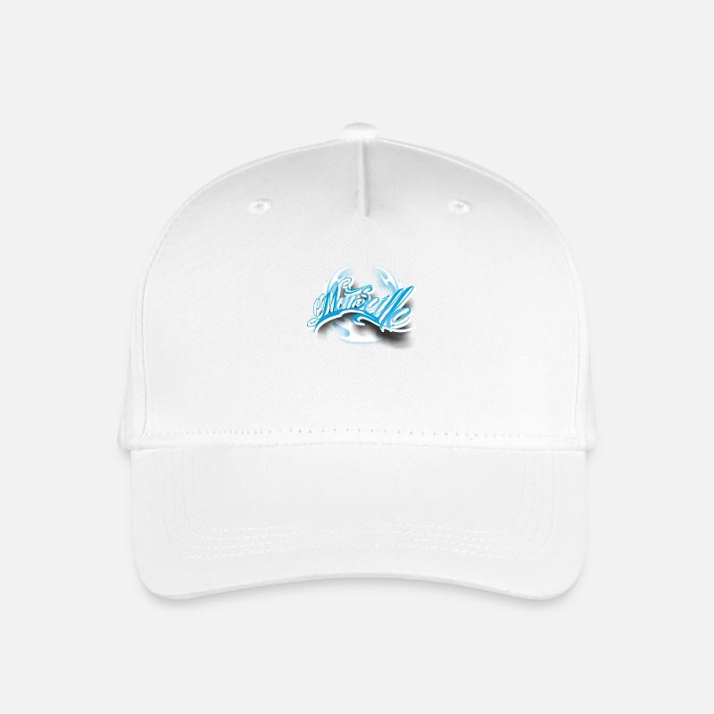 Marseille Tattoo - Kinder Bio Basecap - Weiß