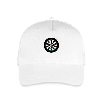 Dart Board - Organic Kids’ Baseball Cap - white - Front