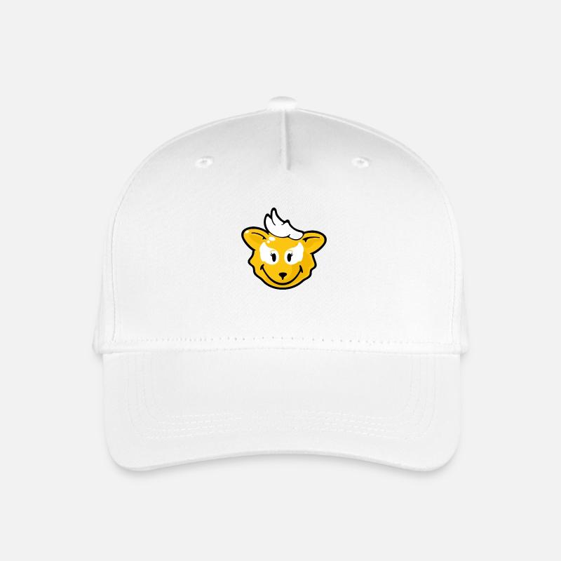 Smiley Fox - Kinder Bio Basecap - Weiß