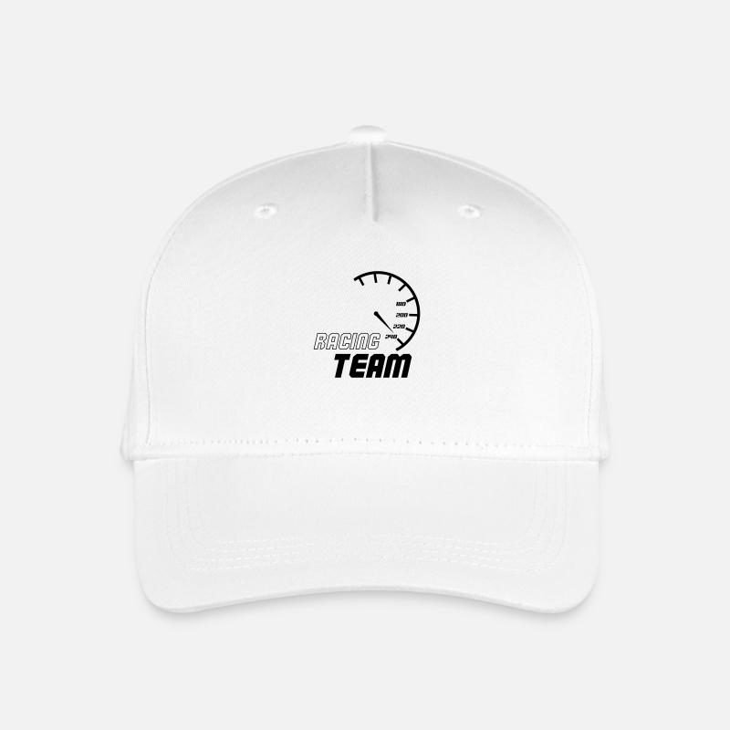 racing_team_001 - Casquette de baseball bio Enfant - blanc