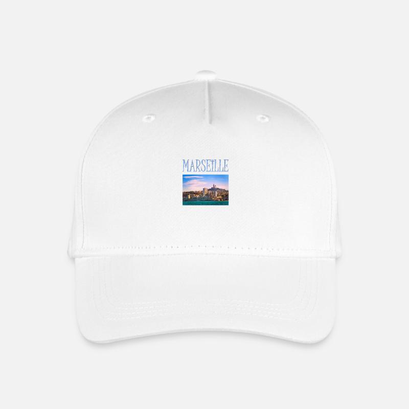 MARSEILLE KUNST - Kinder Bio Basecap - Weiß
