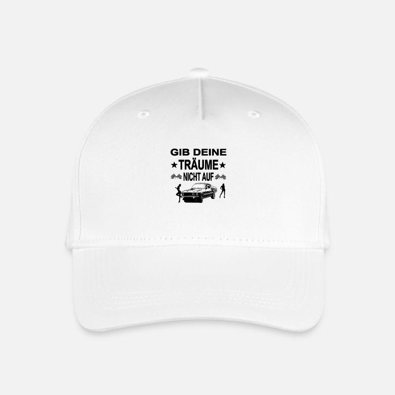 Auto - Kinder Bio Basecap - Weiß