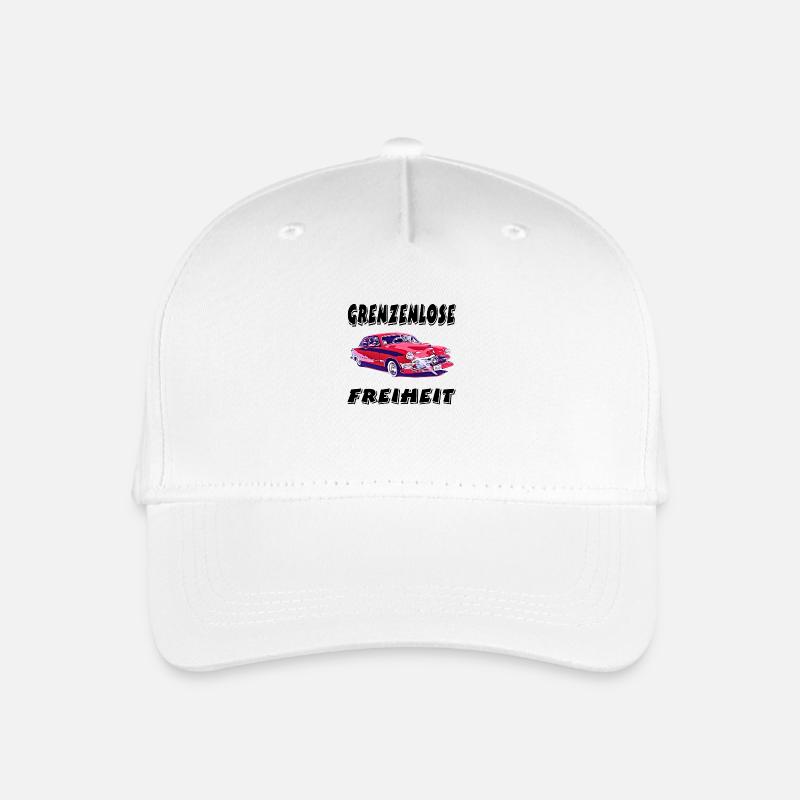 Auto - Kinder Bio Basecap - Weiß