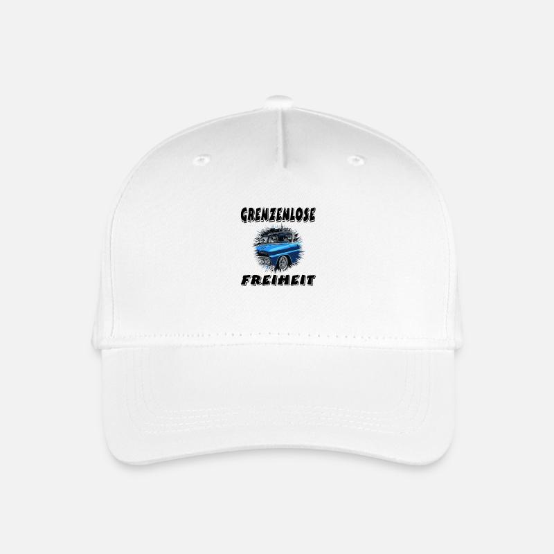 Auto - Kinder Bio Basecap - Weiß