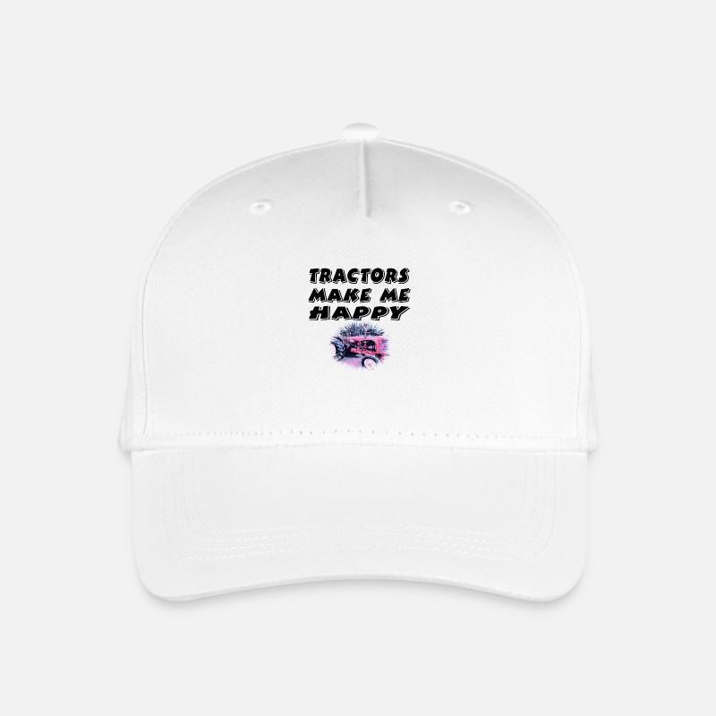 Traktor - Kinder Bio Basecap - Weiß