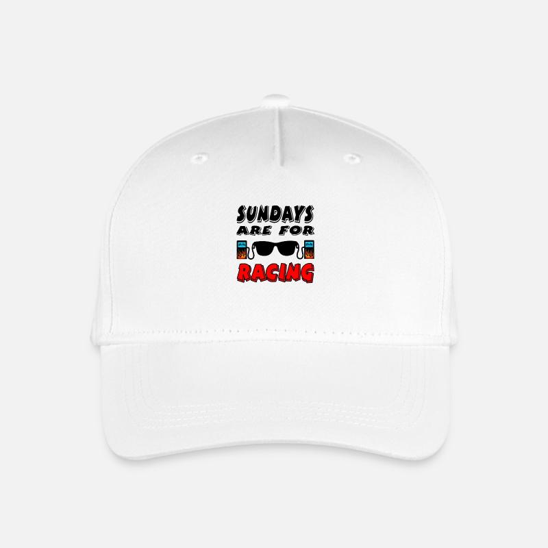 Auto - Kinder Bio Basecap - Weiß