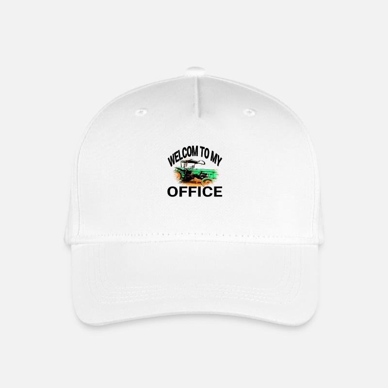 Traktor - Kinder Bio Basecap - Weiß