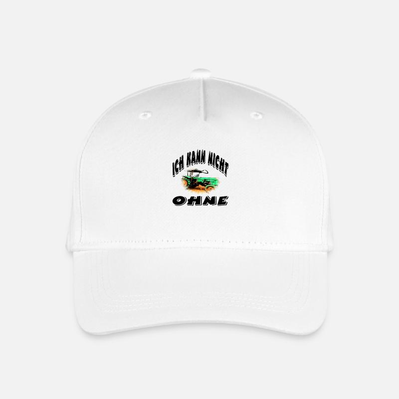 Traktor - Kinder Bio Basecap - Weiß