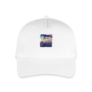 Paris Tour Eiffel Style décontracté - Casquette de baseball bio Enfant - blanc - Devant