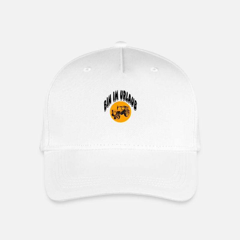 Traktor - Kinder Bio Basecap - Weiß