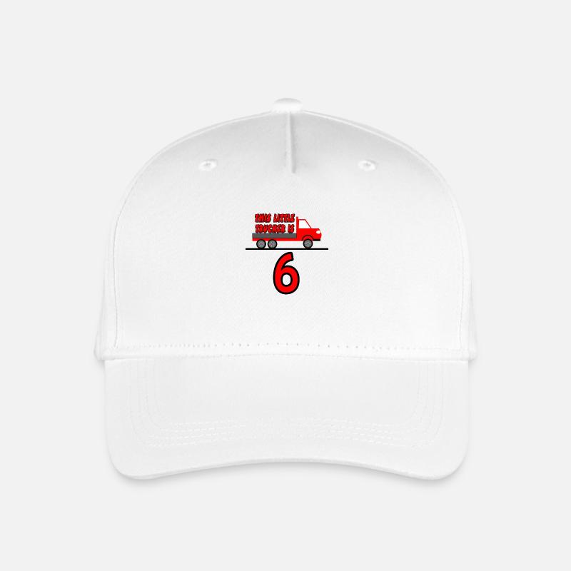 Truck - Kinder Bio Basecap - Weiß