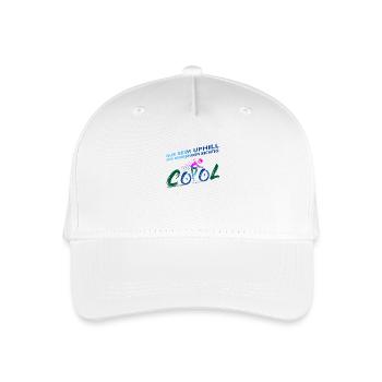 UPHILL - Kinder Bio Basecap - Weiß - Vorne