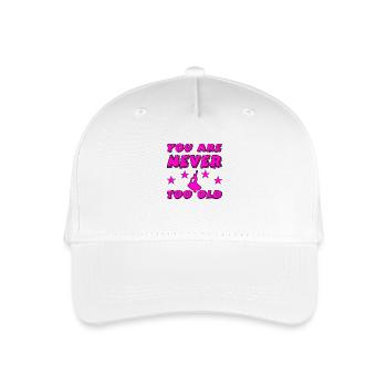 Tanzen - Kinder Bio Basecap - Weiß - Vorne
