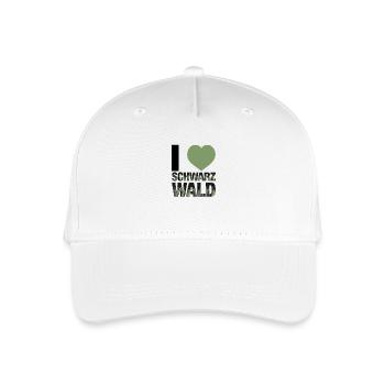 I LOVE Schwarzwald - Kinder Bio Basecap - Weiß - Vorne