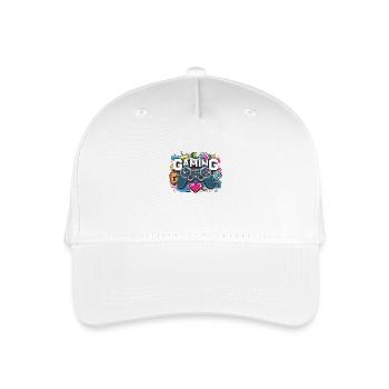 Jeux - Manettes - Casquette de baseball bio Enfant - blanc - Devant