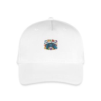 Jeux - Manettes - Casquette de baseball bio Enfant - blanc - Devant