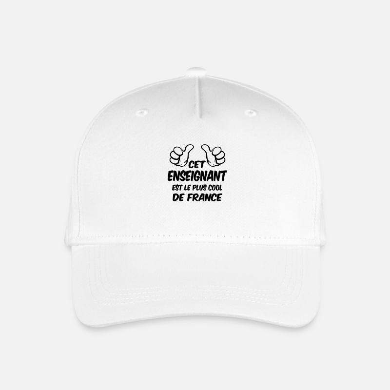BESTER LEHRER - Kinder Bio Basecap - Weiß