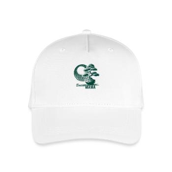 Bonsai Mama - Organic Kids’ Baseball Cap - white - Front