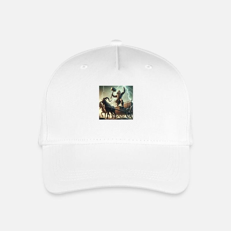 Thor, viking et dieu germanique - Casquette de baseball bio Enfant - blanc