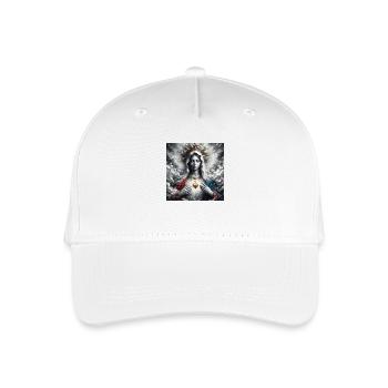 Sainte Marie Marie Vierge Marie Sainte - Casquette de baseball bio Enfant - blanc - Devant