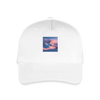 Mountain Range - Kinder Bio Basecap - Weiß - Vorne