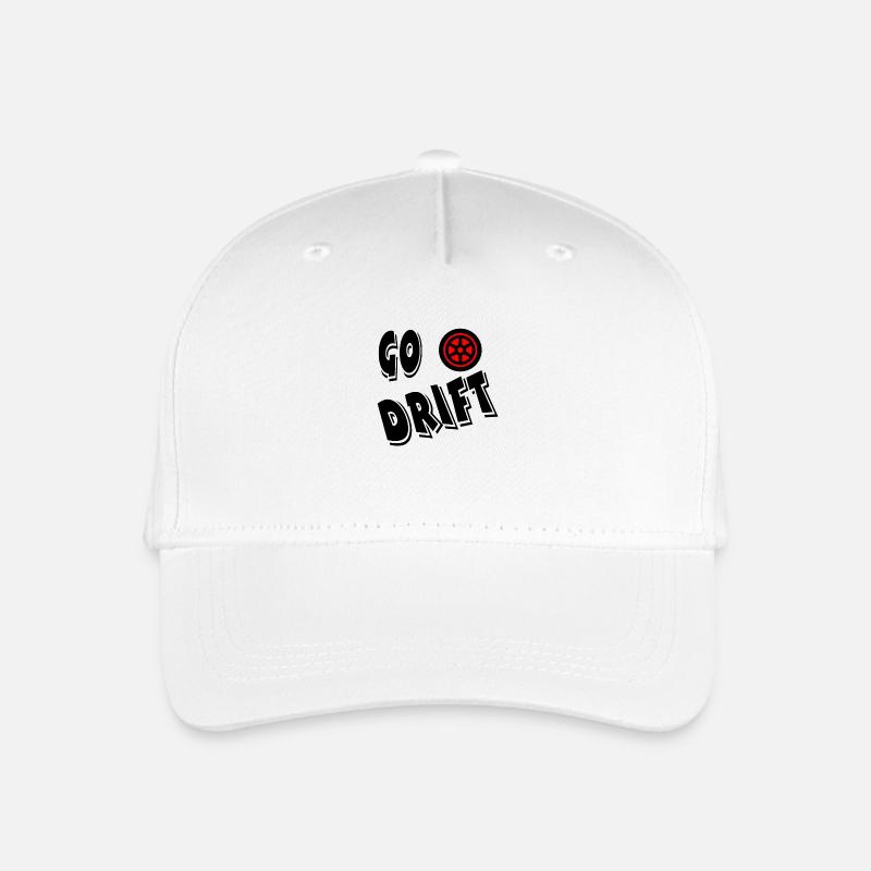 Auto - Kinder Bio Basecap - Weiß