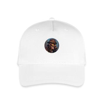 Steampunk style: nostalgia meets technology - Organic Kids’ Baseball Cap - white - Front