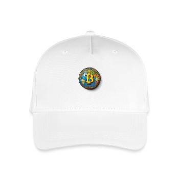 Bitcoin Global: The currency without borders! - Organic Kids’ Baseball Cap - white - Front