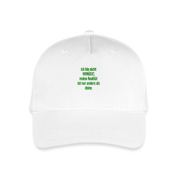 Je ne suis pas folle, ma réalité est différente - Casquette de baseball bio Enfant - blanc - Devant