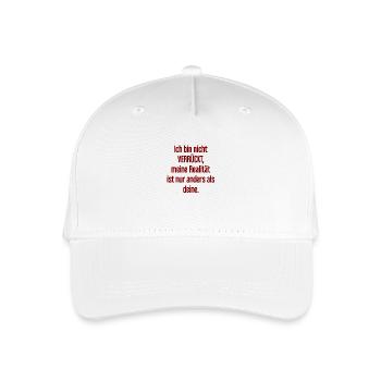 Je ne suis pas folle, ma réalité est différente - Casquette de baseball bio Enfant - blanc - Devant