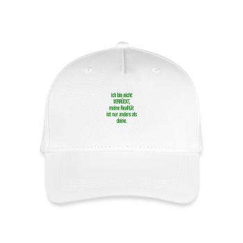 Je ne suis pas folle, ma réalité est différente - Casquette de baseball bio Enfant - blanc - Devant