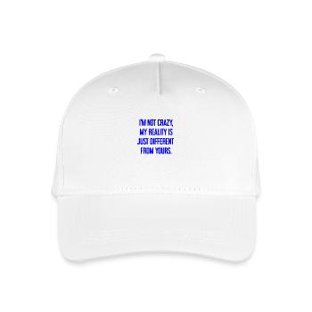 Je ne suis pas folle, ma réalité est différente - Casquette de baseball bio Enfant - blanc - Devant
