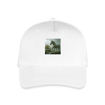 Liberté sauvage - Casquette de baseball bio Enfant - blanc - Devant
