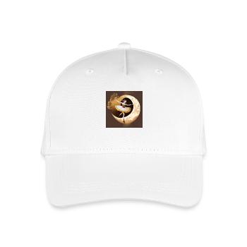 Danse dorée - Casquette de baseball bio Enfant - blanc - Devant