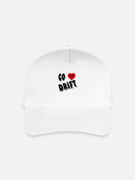 Auto - Kinder Bio Basecap - Weiß