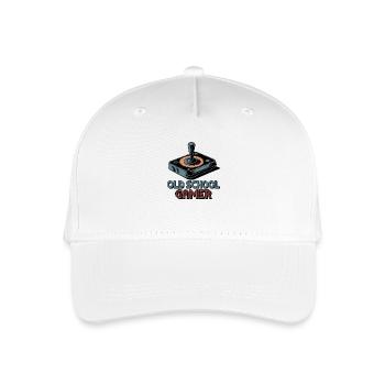Old School Gamer – Joystick rétro - Casquette de baseball bio Enfant - blanc - Devant
