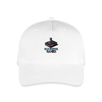 Old School Gamer – Joystick rétro - Casquette de baseball bio Enfant - blanc - Devant