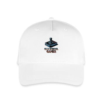 Old School Gamer – Joystick rétro - Casquette de baseball bio Enfant - blanc - Devant