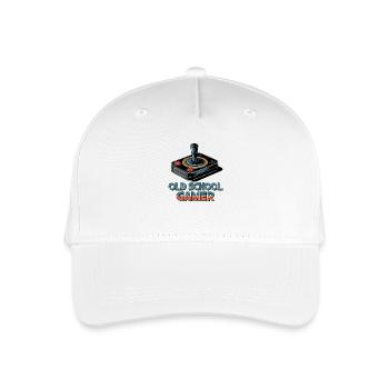 Old School Gamer – Joystick rétro - Casquette de baseball bio Enfant - blanc - Devant