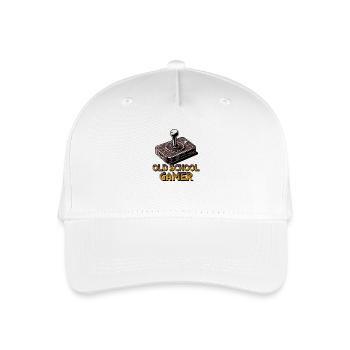 Old School Gamer – Joystick rétro - Casquette de baseball bio Enfant - blanc - Devant