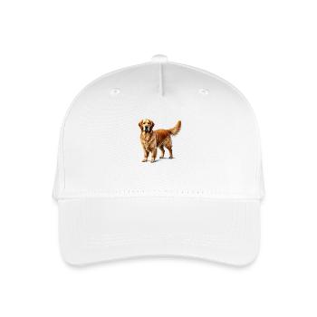 Golden retriever - Casquette de baseball bio Enfant - blanc - Devant