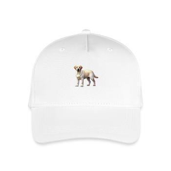Labrador - Kinder Bio Basecap - Weiß - Vorne