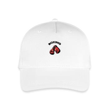 boxing - Organic Kids’ Baseball Cap - white - Front
