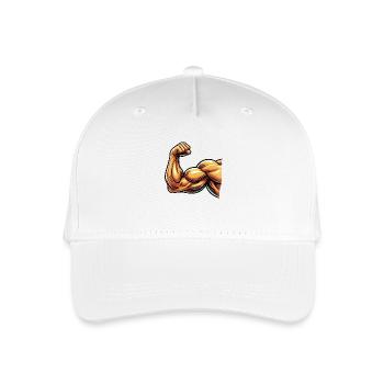 bizeps - Kinder Bio Basecap - Weiß - Vorne