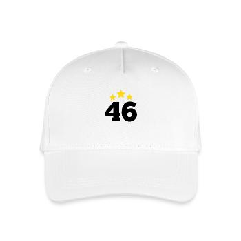 46 ans étoile - cadeau 46e anniversaire - Casquette de baseball bio Enfant - blanc - Devant