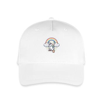 Licorne Mythique Animal Fille Licornes Licorne - Casquette de baseball bio Enfant - blanc - Devant
